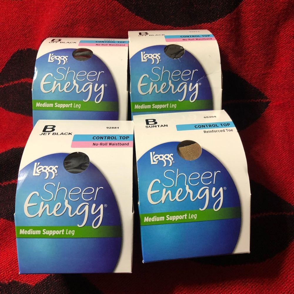 Leggs Sheer energy control top pantyhose